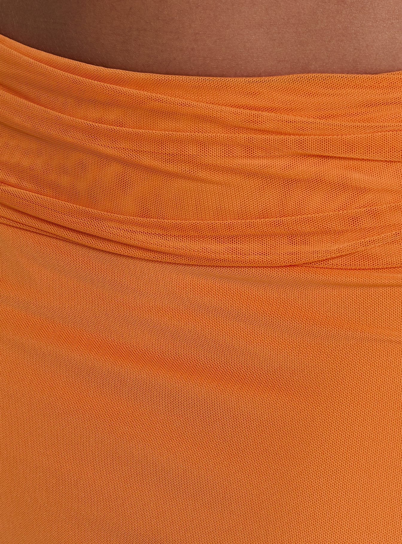 product Princess Polly Star Fruit Ruched Waist Maxi Skirt Orange Maxi Skirts 